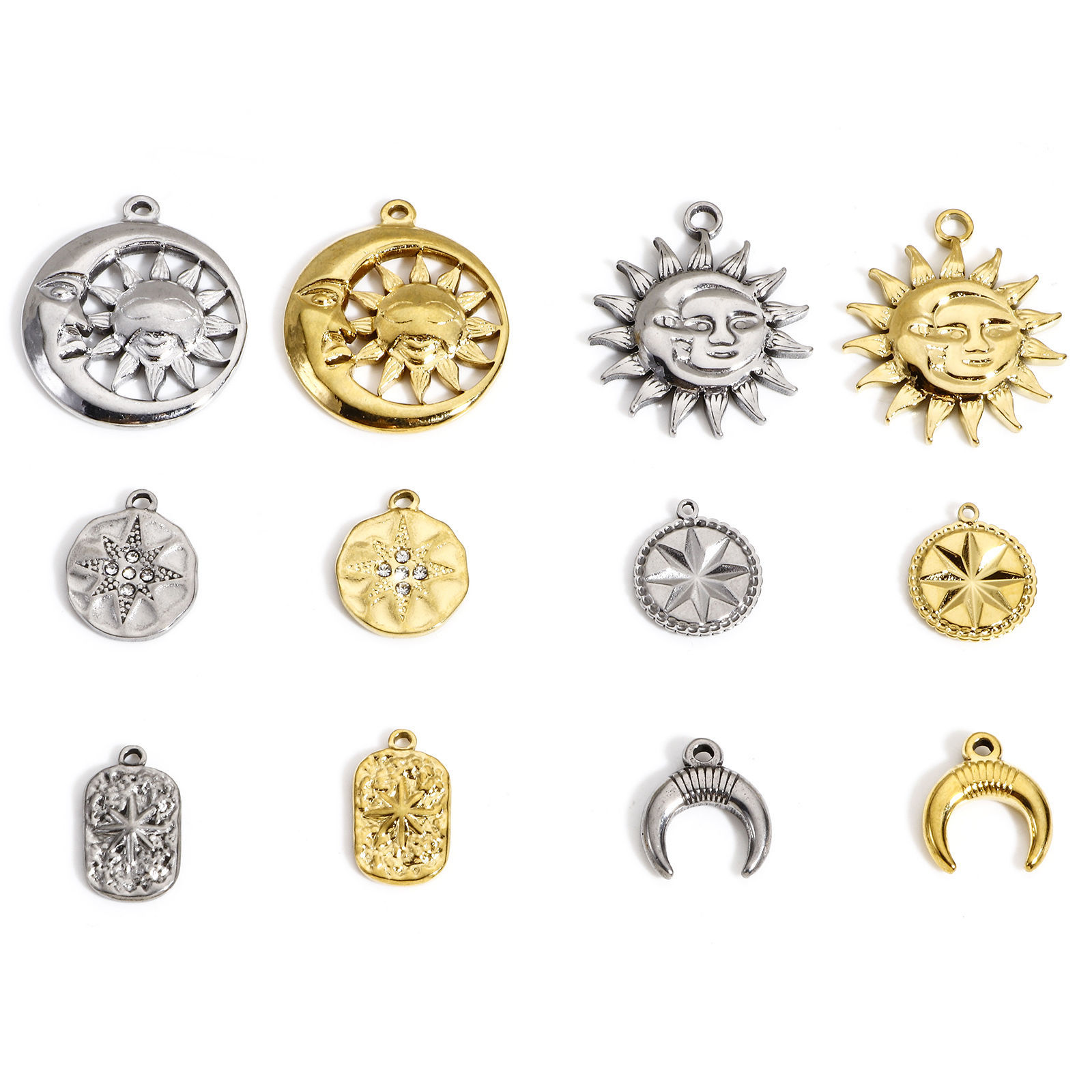 Immagine di 1 Pz 304 Acciaio Inossidabile Galassia Charms