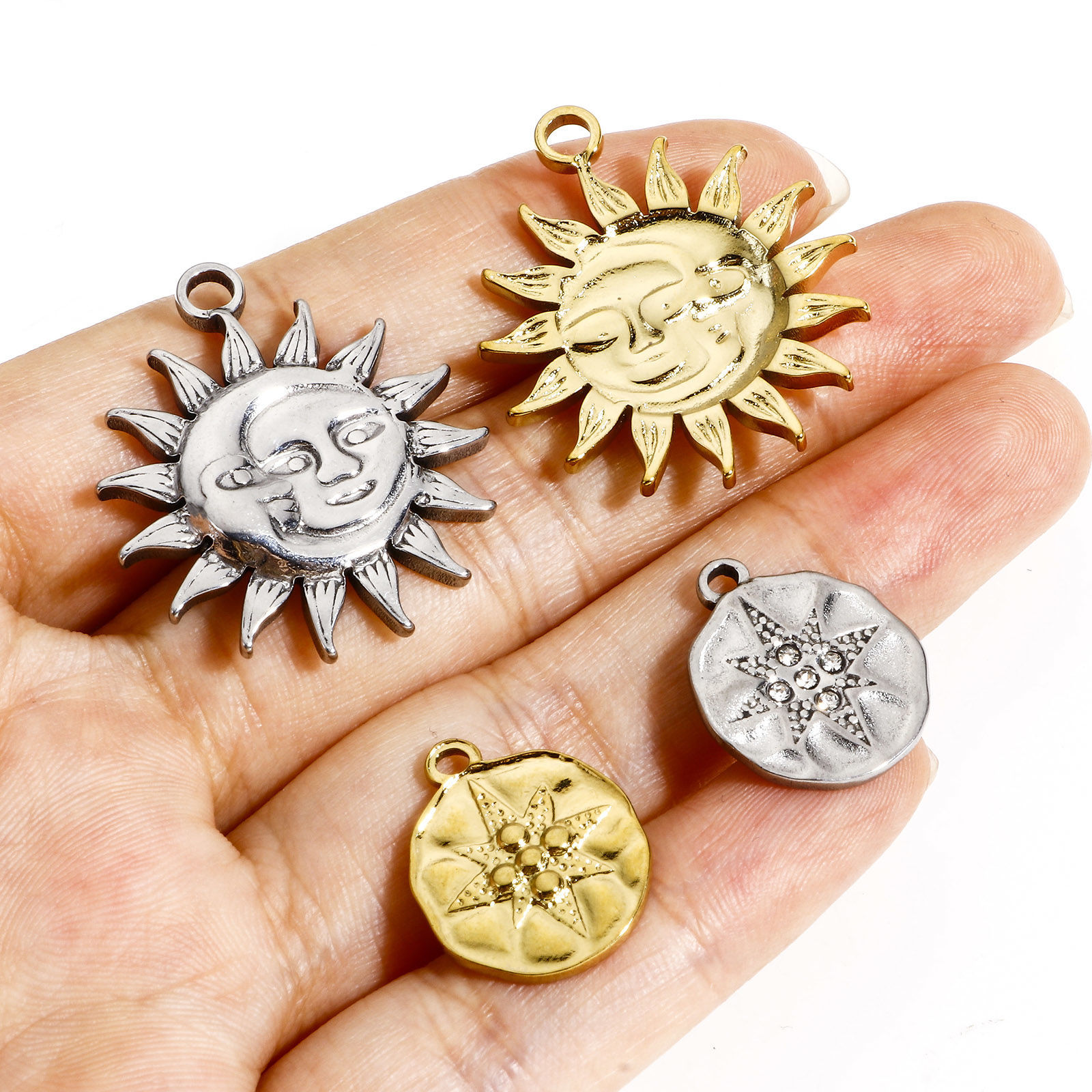 Immagine di 1 Pz 304 Acciaio Inossidabile Galassia Charms