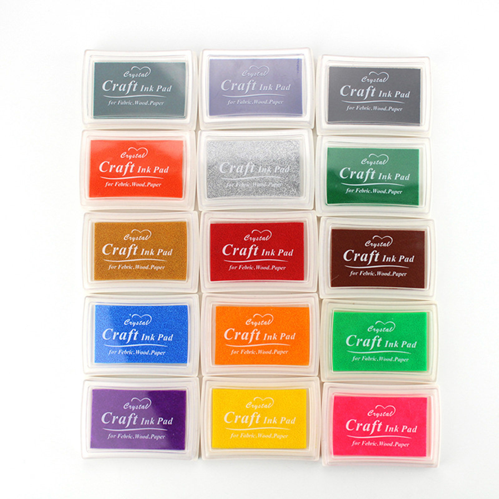 Imagen de 1 Unidad Esponja Cojín de Tinta Rectángulo Multicolor 7.8cm x 5.5cm