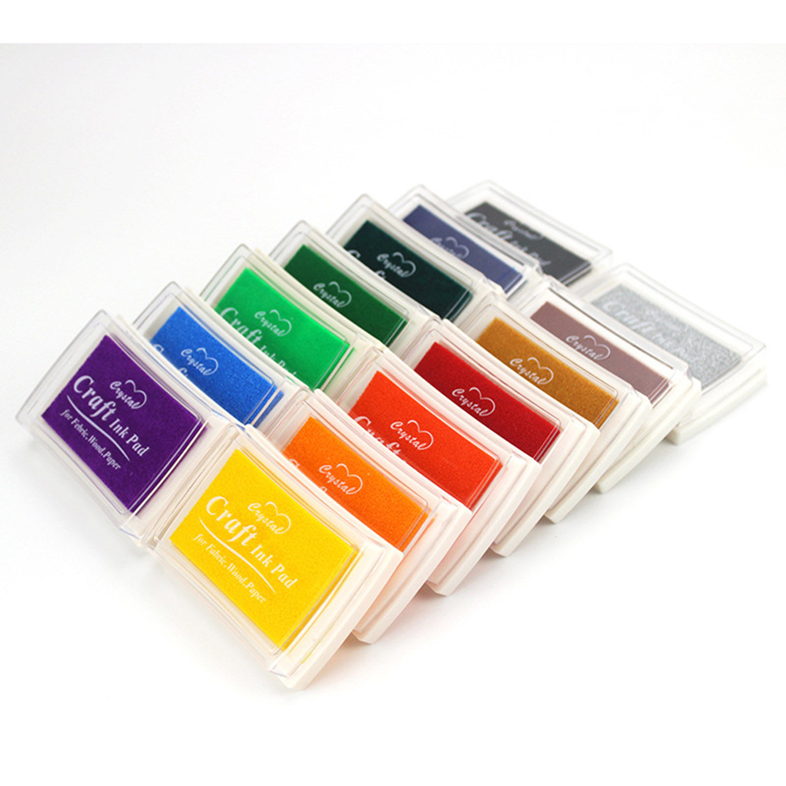 Imagen de 1 Unidad Esponja Cojín de Tinta Rectángulo Multicolor 7.8cm x 5.5cm