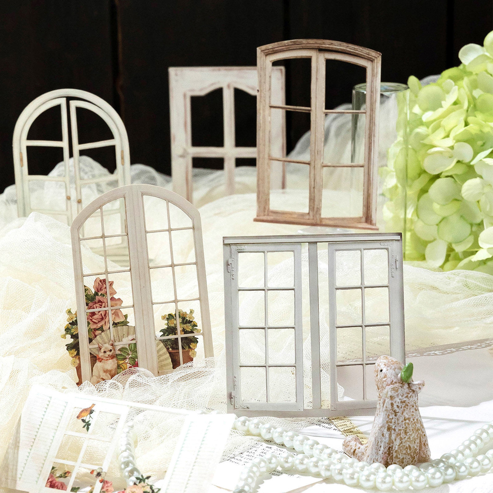 Image de 1 Kit ( 10 Pcs/Kit) DIY Papier Autocollant Décoration en Papier Multicolore Fênetre