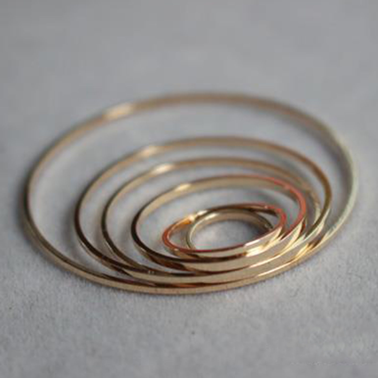Picture of Brass Frame Geometric Connectors Charms Pendants Round Multicolor Hollow