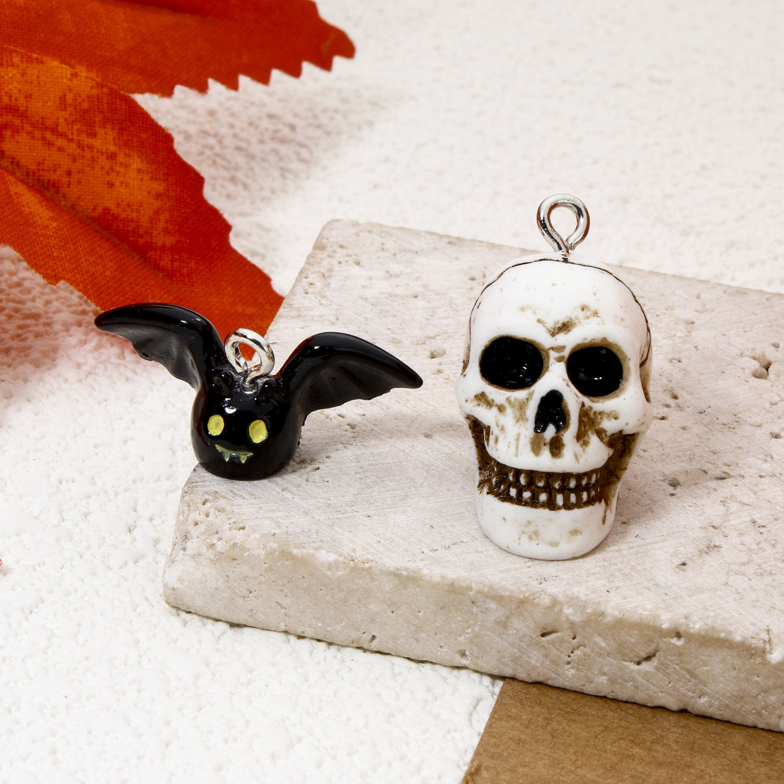 Imagen de 5 Unidades Resina Halloween Colgantes 3D Multicolor