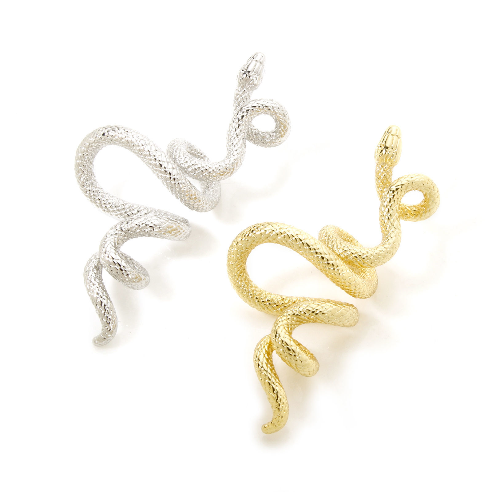 Picture of Brass Pendants Wholesale Multicolor Snake Animal 3D 3.9cm x 1.7cm