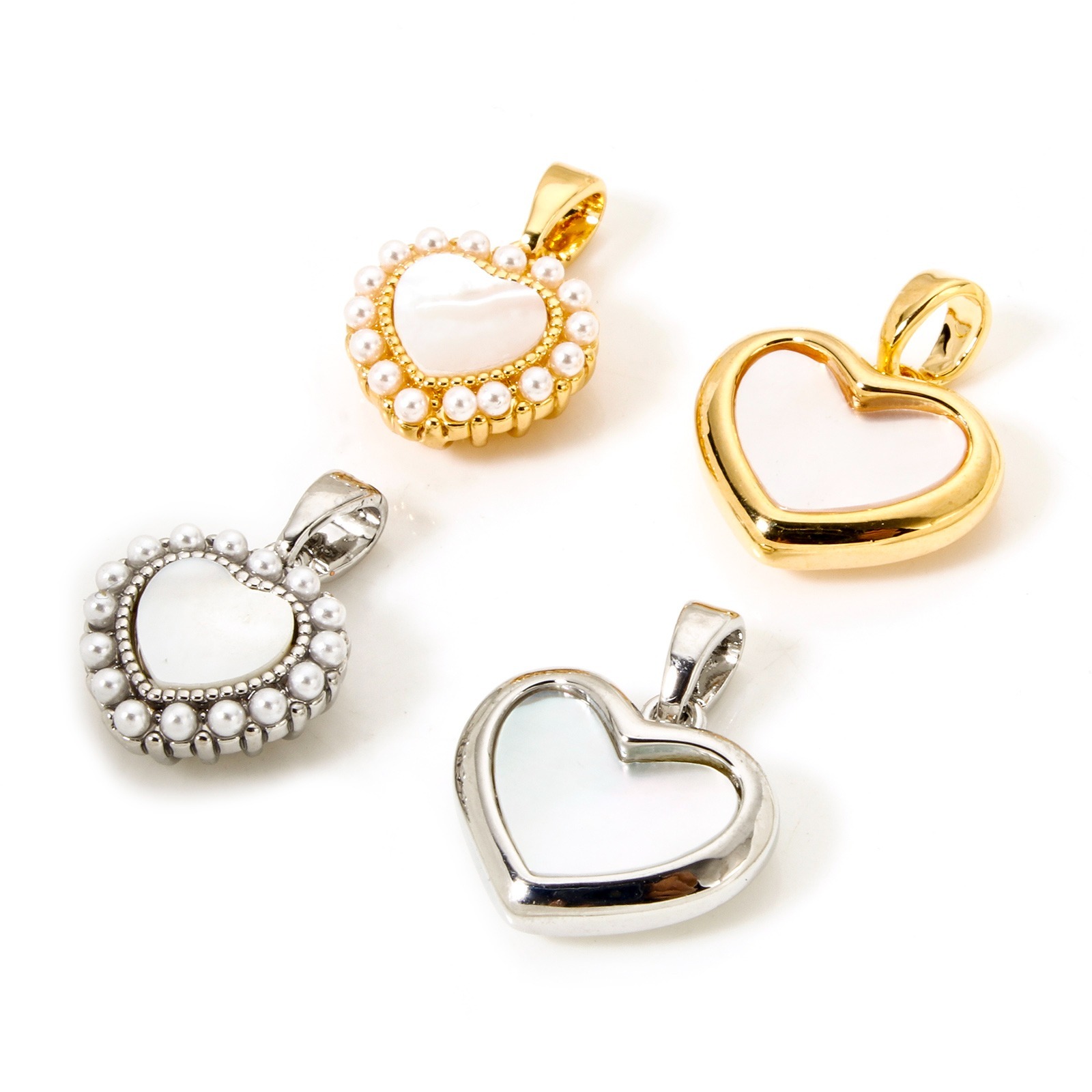 Imagen de 2 Unidades día de San Valentín Colgantes Charms Corazón Multicolor