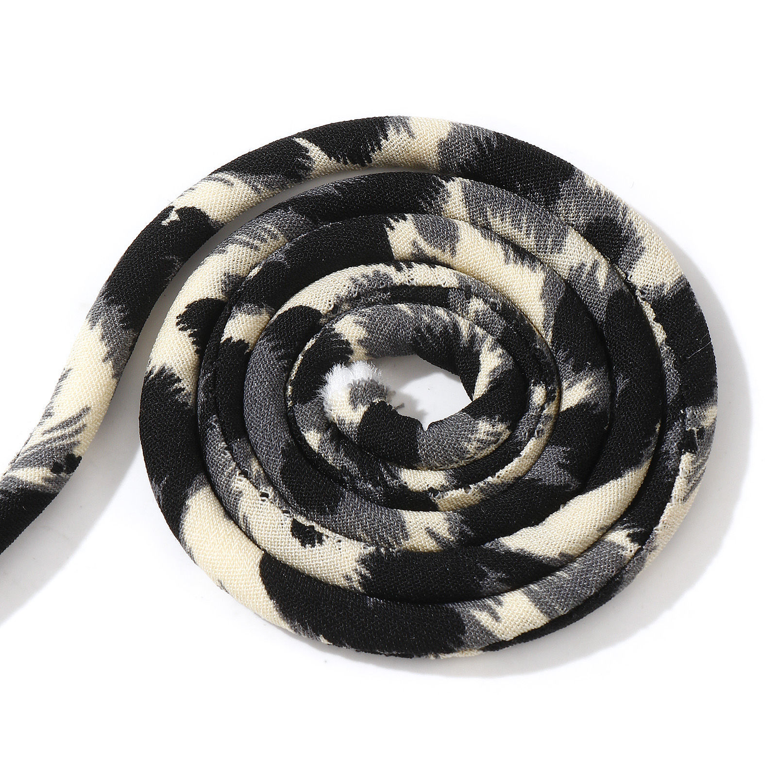 Bild von Terylen Schmuck Schnur Bunt Leopard Muster 5mm