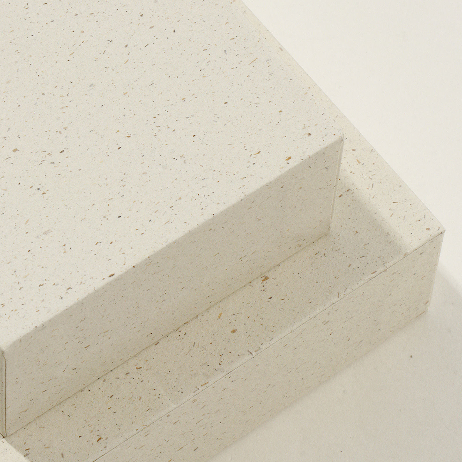 Imagen de 2 Unidades Papel Caja de Regalo de Joyería con Cajón Extraíble Beige