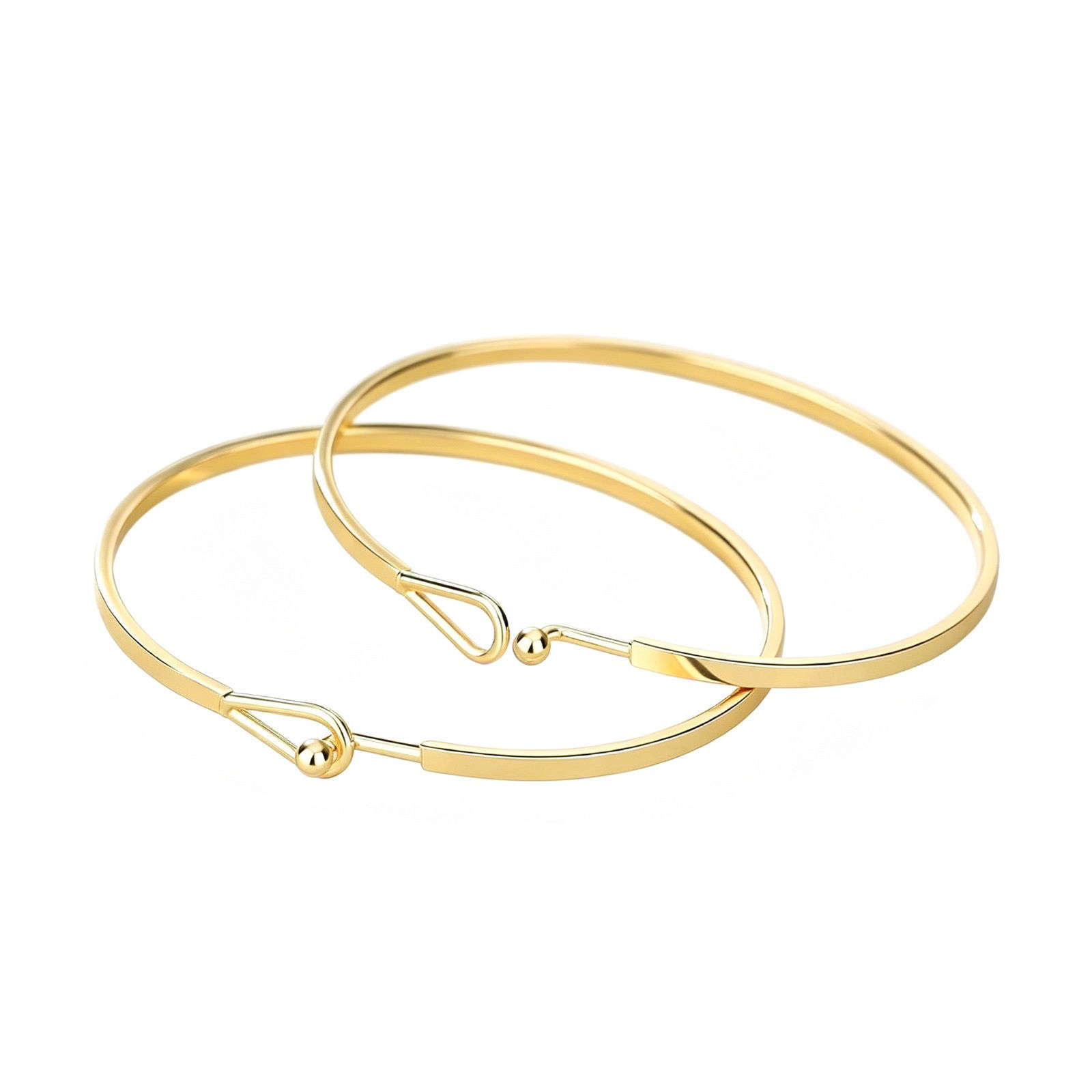 Imagen de 1 Unidad Latón Brazalete Al Por Mayor Multicolor 6.2cm Diámetro