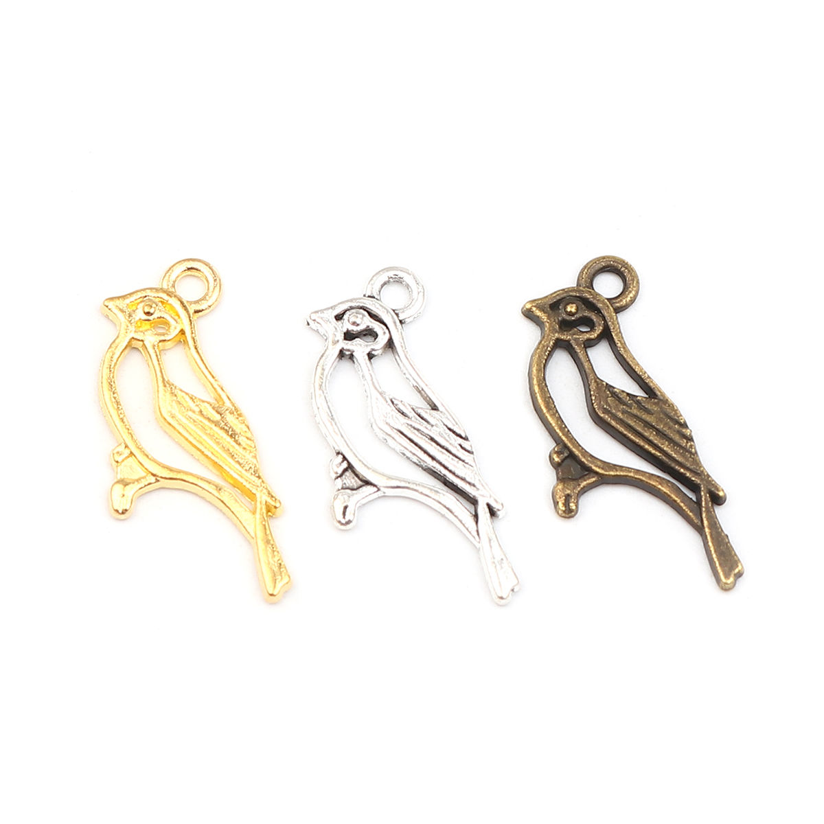 Изображение Zinc Based Alloy Pendants Bird Animal