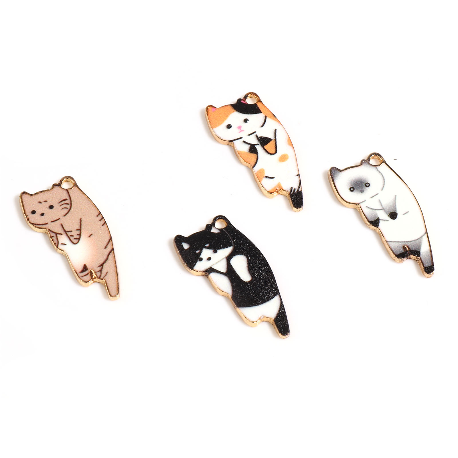 Immagine di Zinc Based Alloy Pendants Cat Animal
