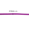 Picture of Faux Suede Velvet Jewelry Thread Cord Purple 2.5mm( 1/8"), 5 PCs (Approx 5 M/PCs)