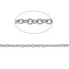 Picture of Wholesale Link Cable Chain Necklace, Silver Tone 304 Stainless Steel, Unisex Minimalist Gift Jewelry For Retailer, 59.5cm(23 3/8") long, 2 PCs
