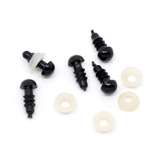 Image de 500 Kits Création Poupée en Plastique Noir œil