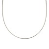 Picture of Wholesale Spiral Collar Neck Ring Necklace, Silver Tone Stainless Steel, Unisex Minimalist Gift Jewelry For Retailer, 40cm(15.7") long, Chain Size: 1.5mm, 1 Piece