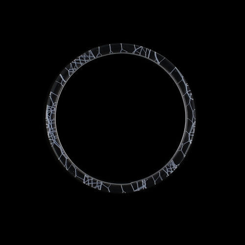 Immagine di Acrilato Connettore Accessori Anello Trasparente 35mm Dia, 10 Pz