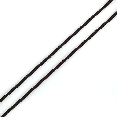 Imagen de Hilos Para Granos Buda/ Mala/ Oración Terylene de Café Elástico 1.5mm Diámetro, 1 Rollo (Aprox 15 M/Rollo)