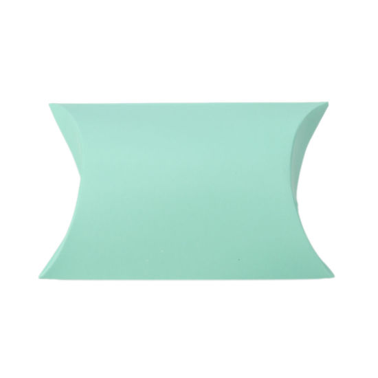 Image de Papier Boîtes à Bonbons Déco Mariage Rectangle Vert 11.5cm x 7cm , 50 Pcs