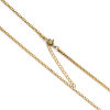 Picture of Wholesale Box Chain Necklace, Gold Plated Stainless Steel, Unisex Minimalist Gift Jewelry For Retailer, 60.5cm(23 7/8") long, Chain Size: 2mm Dia., 1 Piece