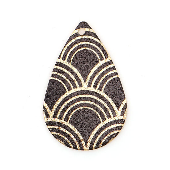 Picture of Copper Enamel Painting Charms Multicolor Drop Sparkledust