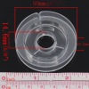 アクリル スプール クリア色 50.0mm、 20 PCs  の画像