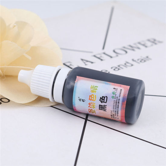 Image de ( 10ml ) Teinture Liquide pour Bijoux Résine Orange 6.1cm x 2.1cm, 1 Pièce