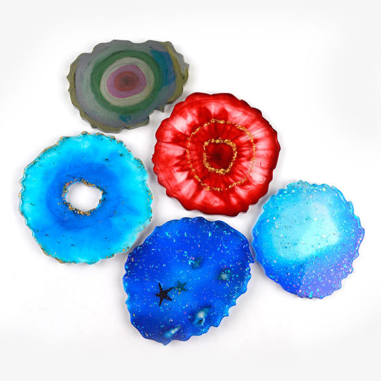 Image de Moule en Silicone Sous-verres Transparent 13cm x 13cm, 1 Pièce