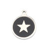 Immagine di 304 Stainless Steel Charms Round Cross