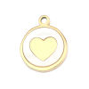 Immagine di 304 Stainless Steel Charms Round Cross