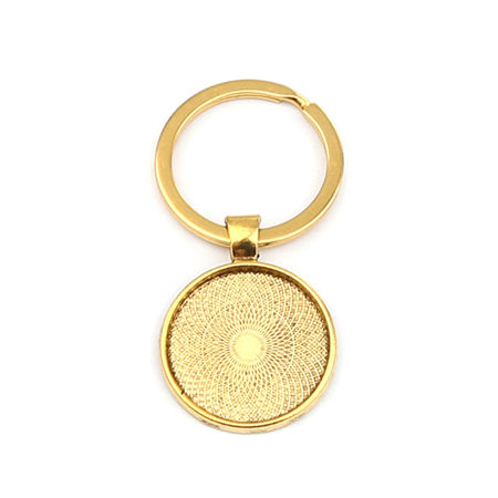 Keychain & Keyring Round