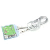 Picture of Polyester ID Card Badge Holders Silver Tone Gray 46cm, 3 PCs