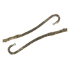 Picture of Bookmark Findings Antique Bronze Pattern Carved 12.3cm x 20.0mm, 10 PCs