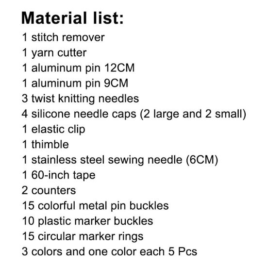 Image de Apprêts à Tricoter en Mixte Crochet Ciseaux 1 Kit