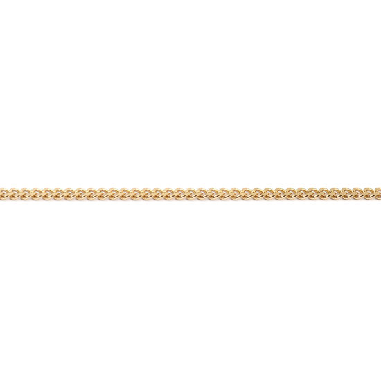 Image de Colliers En Gros Doré en 304 Acier Inoxydable, Chaîne Maille Cheval, Unisexe Placage sous Vide Minimaliste Cadeau Bijoux pour Détaillants 60cm long, Taille de la Chaîne: 2.2mm, 1 Pièce