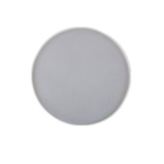 Image de Moule en Silicone Rond Blanc 30cm Dia., 1 Pièce