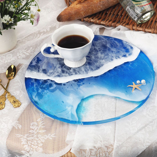 Image de Moule en Silicone Rond Blanc 30cm Dia., 1 Pièce