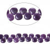Picture of Agate (Natural & Dyed) Loose Beads Teardrop Dark Purple About 13mm(4/8") x 13mm(4/8"), Hole: Approx 1.2mm, 36.9cm(14 4/8") long, 1 Strand (Approx 49 PCs/Strand)