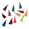 Picture of Cotton Tassel Pendants At Random Mixed About 30mm(1 1/8") Long, 10 PCs