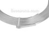 Picture of Aluminum Beading Wire Thread Cord Silver Plated 5mm( 2/8"), 1 Roll (Approx 5 M/Roll)
