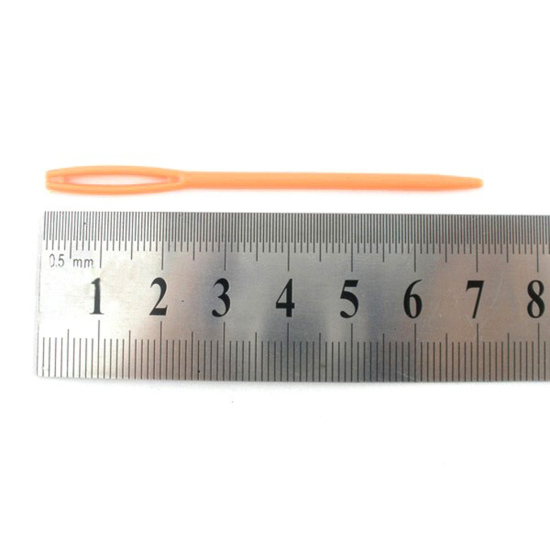 Image de 20 Pièces Aiguilles à Coudre en Plastique pour Pulls Couleur Mélangée Au Hasard 7cm Long