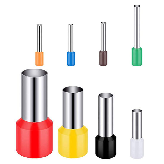 Image de Outil Pâte à Modeler en Plastique Perforateur de Trou pour la Fabrication de Bijoux de Boucle d'Oreille Pendentif en Argile Multicolore 1 Kit （ 8 Pcs/Kit)