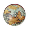 Image de 20 Pcs Cabochon Dôme en Verre Rond Dos Plat Multicolore Carte 30mm Dia