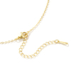 Picture of 18K Real Gold Plated Link Cable Chain Table Tennis Paddle Bat Pendant Charm Necklace, Brass 46cm(18.1") + 6cm(2.4"), For Women, Red Enamel Acrylic Imitation Pearl, Sport Gift, Eco-friendly, 1 Piece