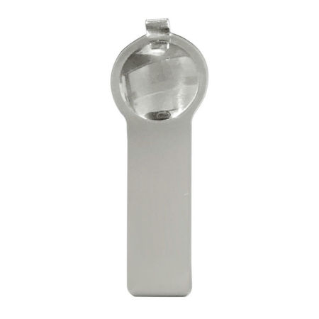 1 Piece 304 Stainless Steel Italian Charm Tools For Adding Removing Italian Links Bracelet Silver Tone Spoon 5.4cm x 2cm