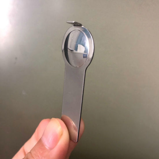 Image de 1 Pièce Outils de Pendentifs Italiens pour Ajouter et Retirer un Bracelet à Maillons Italiens en 304 Acier Inoxydable Argent Mat Cuillère 5.4cm x 2cm