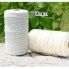 Picture of 1 Roll (Approx 100 M/Roll) Cotton Jewelry Butcher’s Twine For Cooking Zongzi White 1mm
