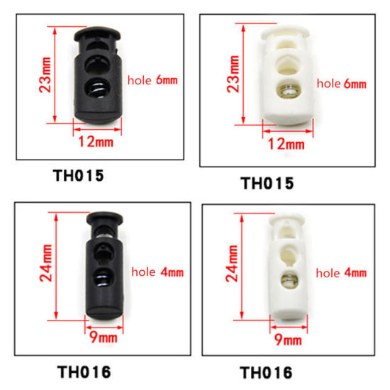ABS コードロック 23mm x 21mm、 50 個 の画像
