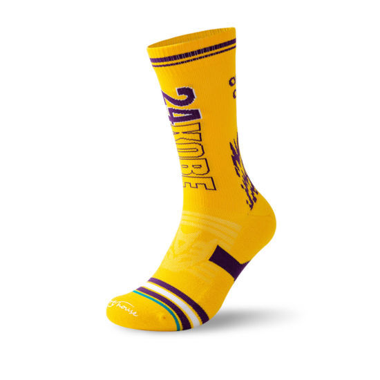 Image de Jaune - Chaussettes Sport Multifonction Antidérapantes Respirantes pour Homme Numéro Taille M （39-43）, 1 Paire