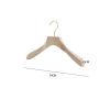 Picture of Natural - Camphor Wood Non-Slip Non-Trace Wide Shoulder Adult Clothing Hanger 39x3.5cm, 1 Piece