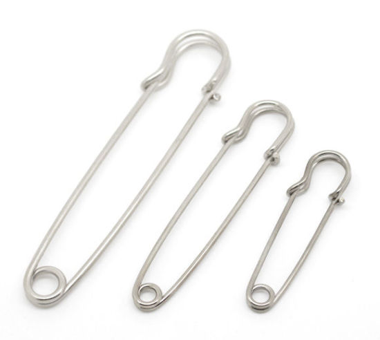 Image de 3 Mixte Epingle de Nourrice 5.6cm 7.4cm 10cm