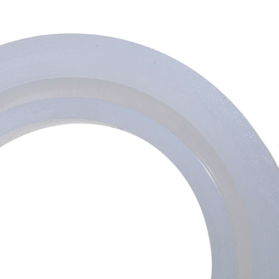 Image de Moule en Silicone Bracelet Blanc 8.5cm Dia., 1 Pièce